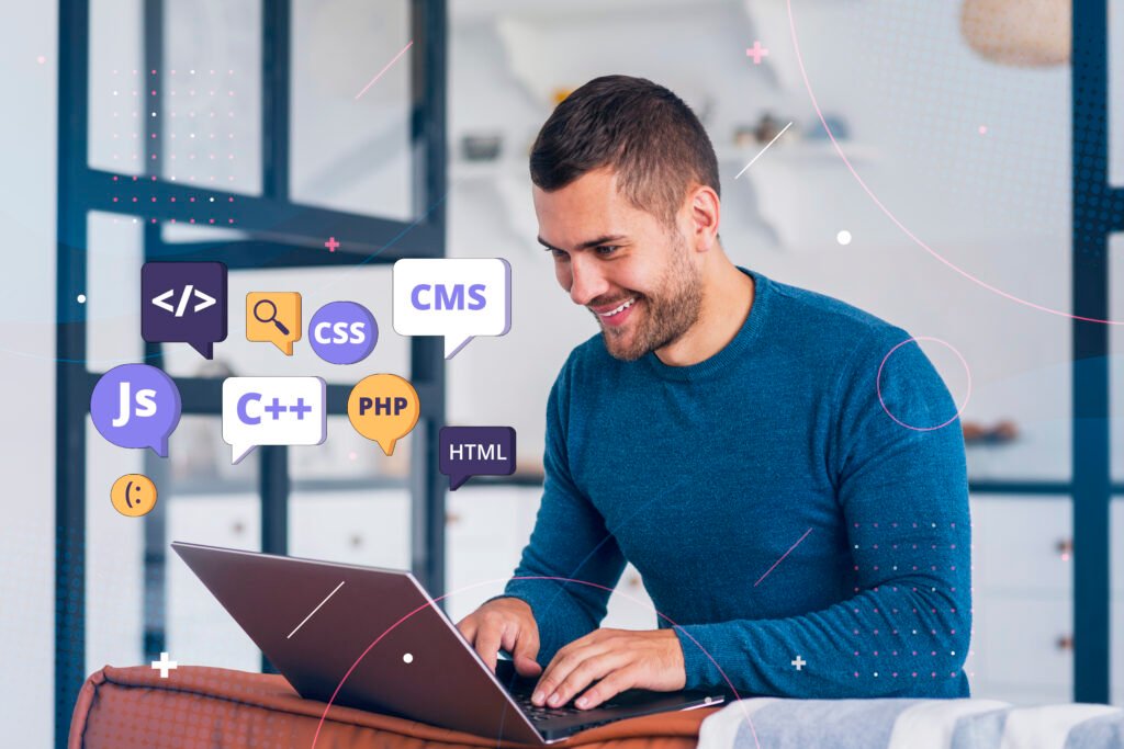 developers doing work happily